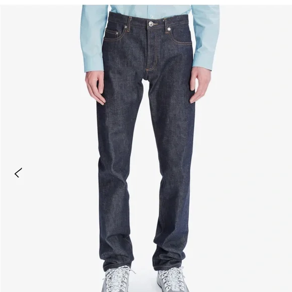 A.P.C. NEW STANDARD JEANS Raw Indigo Size 29 NWT - Picture 4 of 8